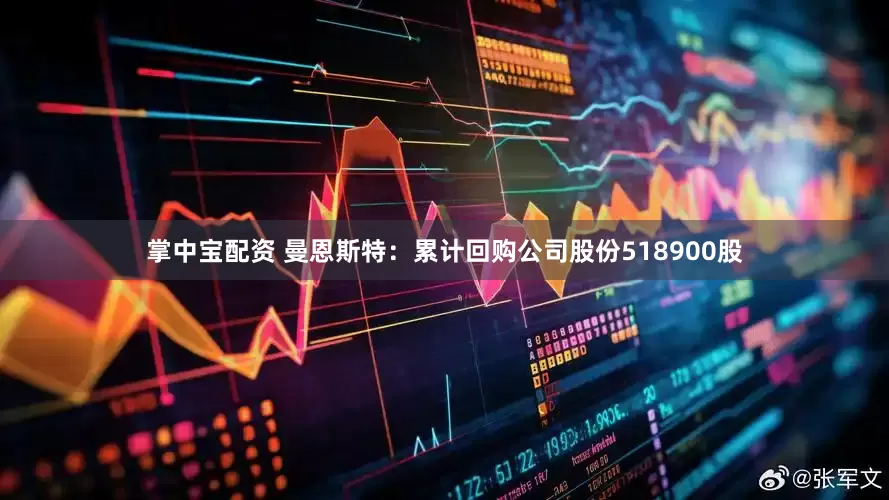 掌中宝配资 曼恩斯特：累计回购公司股份518900股